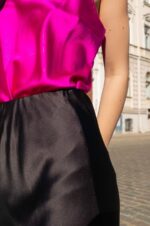 Sweet Delicacy Two-Sided Silk Skirt - Image 3