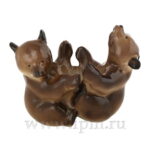 SCULPTURE BEARS-CUB, STAND