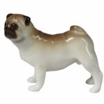 SCULPTURE PUG STANDING ARCHI