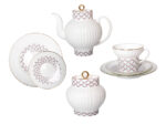 SET TEA WAVE ROSE NET 6/20