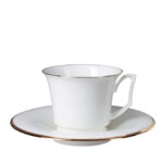 СUP WITH SAUCER TEA JULIA GOLDEN RIBBON