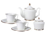 SET TEA JULIA GOLDEN RIBBON 6/14