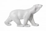 SCULPTURE POLAR BEAR WALKING