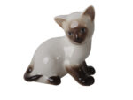 SCULPTURE SMALL SIZE KITTEN "PARAMOSHA" SIAMESE