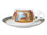 СUP WITH SAUCER BILIBINA TALE OF THE FISHERMAN AND THE FISH