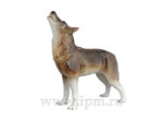 SCULPTURE WOLF STANDING