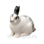 SCULPTURE RABBIT CROCHE GRAY