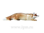 SCULPTURE FOX LYING