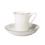 СUP WITH SAUCER DEBUSSY GOLDEN EDGING