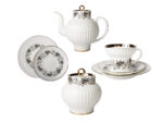 SET TEA WAVE NOVEMBER TWIGS WITH EDGING 6/20