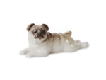 SCULPTURE PUG LYING