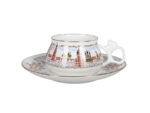 СUP WITH SAUCER BILIBINA MOSCOW ZLATOGLAVAYA