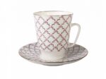 СUP WITH SAUCER MAY ROSE NET