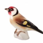 SCULPTURE GOLDFINCH BLACK-GOLDFINCH