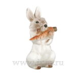 SCULPTURE BUNNY WITH CARROT #1